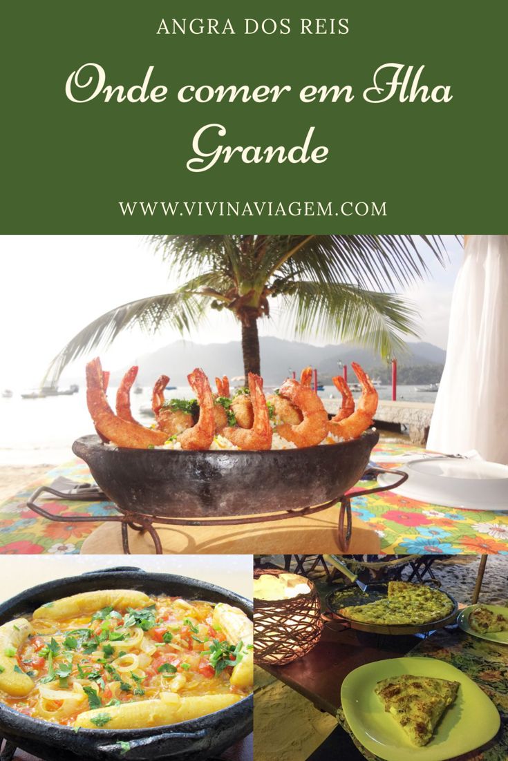 Onde comer em Ilha Grande - VIVINAVIAGEM