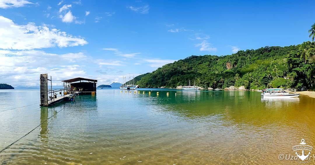 Ilha Grande'de plajlara yürüyüş yaparken bu güzellikte sayısız plajdan ge...