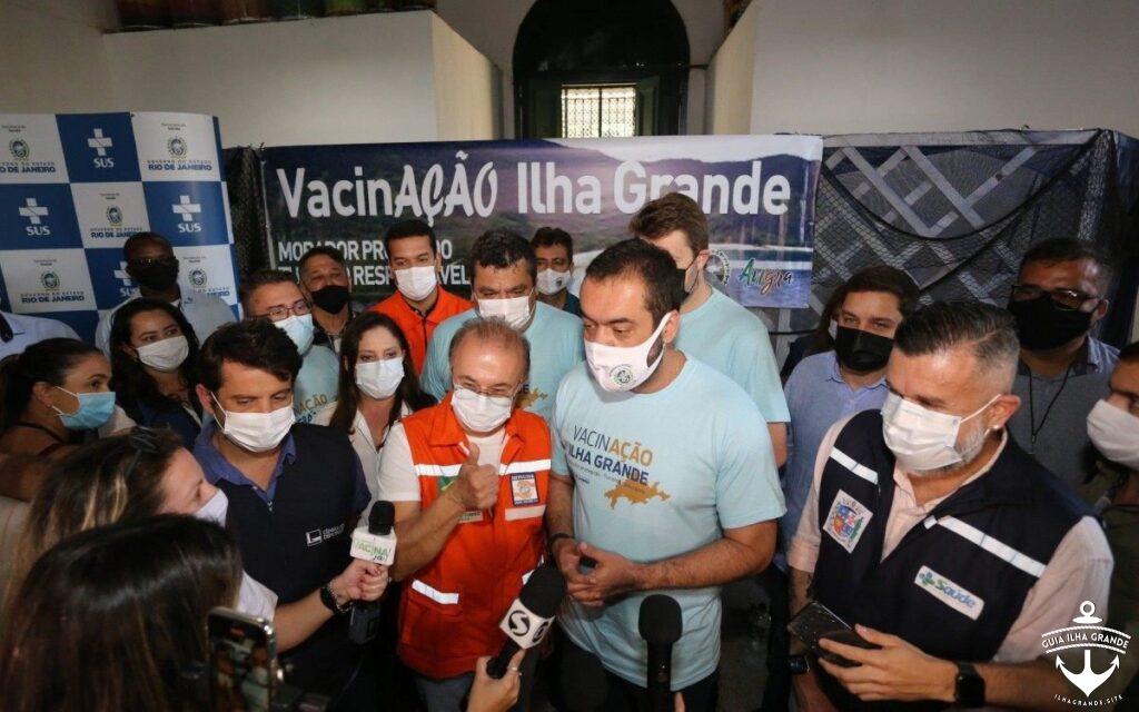 Covid-19: projeto imuniza moradores de Ilha Grande com mais de 18 anos | Rio de Janeiro
