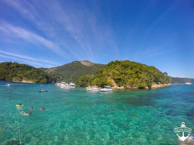 Lagoa Azul em Ilha Grande, Rio de Janeiro