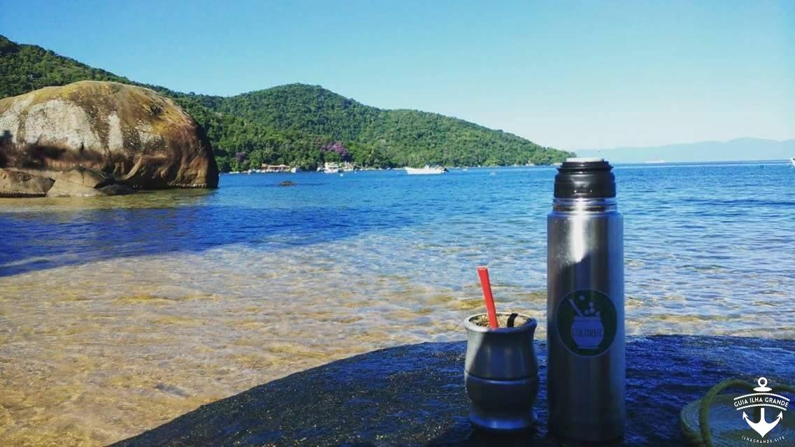 @Claraovando nos comparte su mate desde Araçatiba - Ilha Grande - Brasil. Con c...