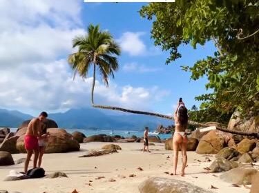 Praia Do Aventureiro Na Ilha Grande Angra Dos Reis