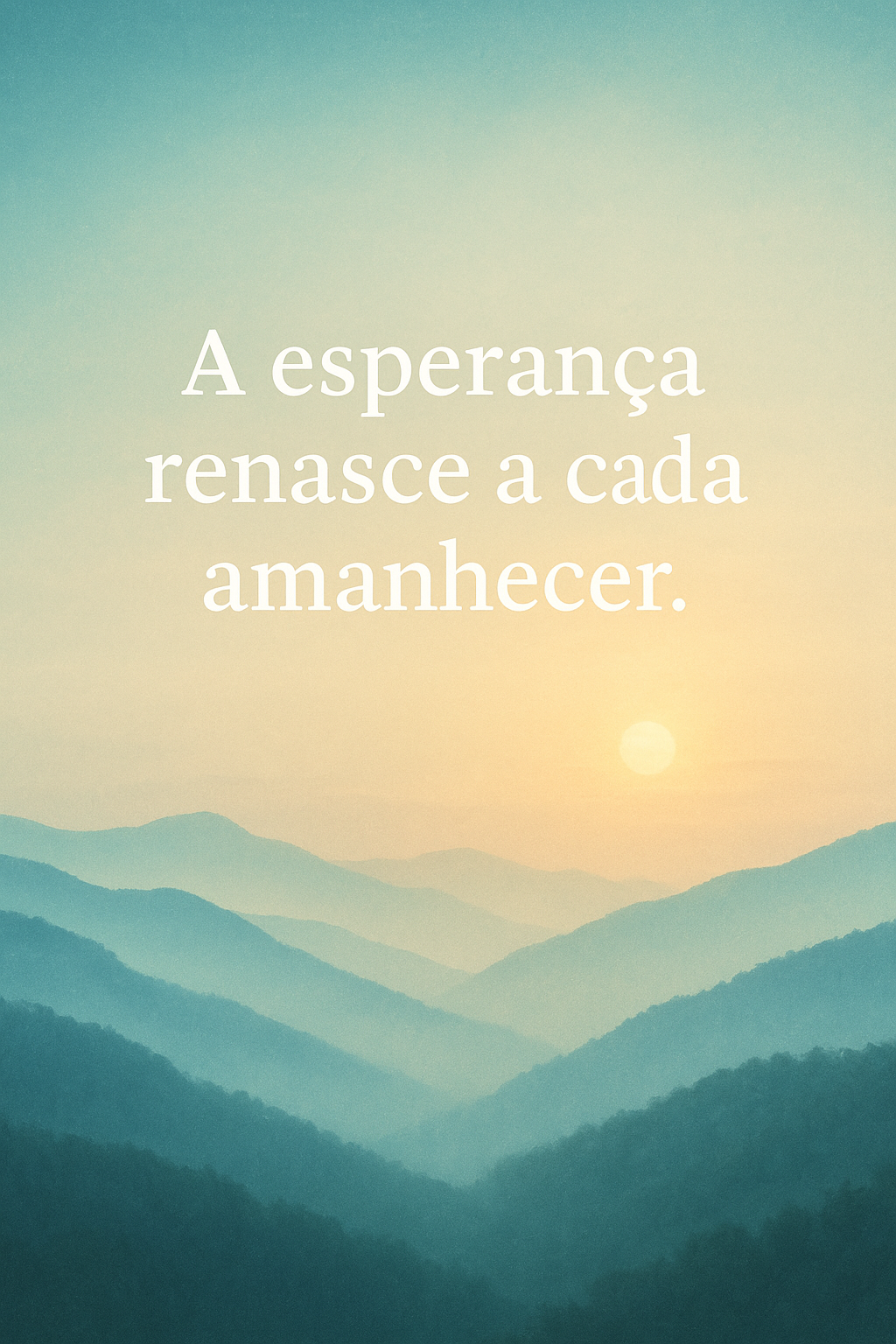 Renove sua esperança