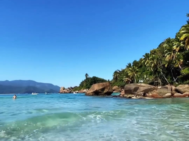 Praia Do Aventureiro Na Ilha Grande - O Coqueiro Mais Famoso Do Brasil